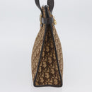 Christian Dior Trotter Canvas Tote Bag Beige Gold Auth BSZ704A-5