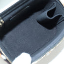 CHANEL Matelasse Chain Vanity Bag Tweed Multicolor Gold CC Auth BSZ708SM-21