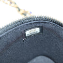 CHANEL Matelasse Chain Vanity Bag Tweed Multicolor Gold CC Auth BSZ708SM-24