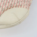 LOUIS VUITTON Mini Lin Croisette Marina PM Bag Pink White M95495 LV Auth ARZ743V-9