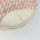 LOUIS VUITTON Mini Lin Croisette Marina PM Bag Pink White M95495 LV Auth ARZ743V-17