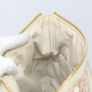LOUIS VUITTON Mini Lin Croisette Marina PM Bag Pink White M95495 LV Auth ARZ743V-22