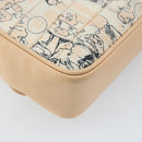 CHANEL Choco Bar Chain Shoulder Bag Satin Pink Gold CC Auth ARZ748SAV-13