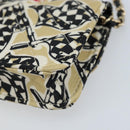 CHANEL Chain Shoulder Pouch Mini Matelasse 12 Satin Beige Gold CC Auth ARZ751SAM-16