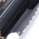 CHANEL Chain Shoulder Pouch Mini Matelasse 12 Satin Beige Gold CC Auth ARZ751SAM-10