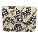CHANEL Chain Shoulder Pouch Mini Matelasse 12 Satin Beige Gold CC Auth ARZ751SAM-13