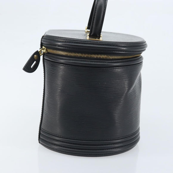 LOUIS VUITTON Epi Cannes Hand Bag Black M48032 LV Auth ARZ758