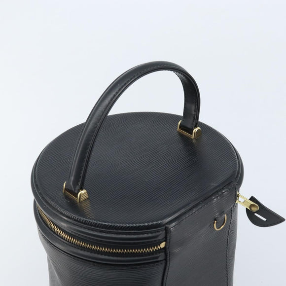LOUIS VUITTON Epi Cannes Hand Bag Black M48032 LV Auth ARZ758