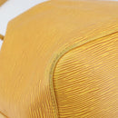LOUIS VUITTON Epi Petit Noe Shoulder Bag Yellow M44109 LV Auth ARZ759-14