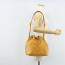 LOUIS VUITTON Epi Petit Noe Shoulder Bag Yellow M44109 LV Auth ARZ759-20