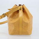 LOUIS VUITTON Epi Petit Noe Shoulder Bag Yellow M44109 LV Auth ARZ759-3
