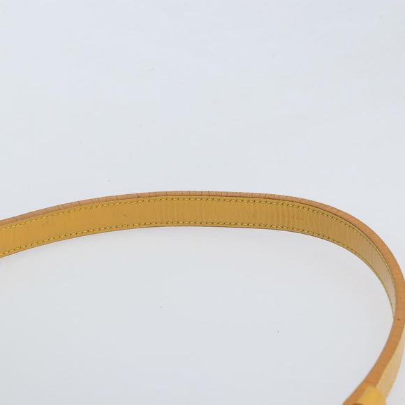 LOUIS VUITTON Epi Petit Noe Shoulder Bag Yellow M44109 LV Auth ARZ759