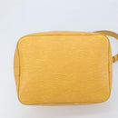 LOUIS VUITTON Epi Petit Noe Shoulder Bag Yellow M44109 LV Auth ARZ759-5