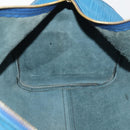 LOUIS VUITTON Epi Keepall 45 Boston Bag Blue M42975 LV Auth ARZ760-20
