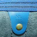 LOUIS VUITTON Epi Keepall 45 Boston Bag Blue M42975 LV Auth ARZ760-12