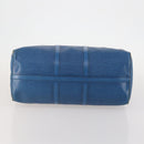 LOUIS VUITTON Epi Keepall 45 Boston Bag Blue M42975 LV Auth ARZ760-5