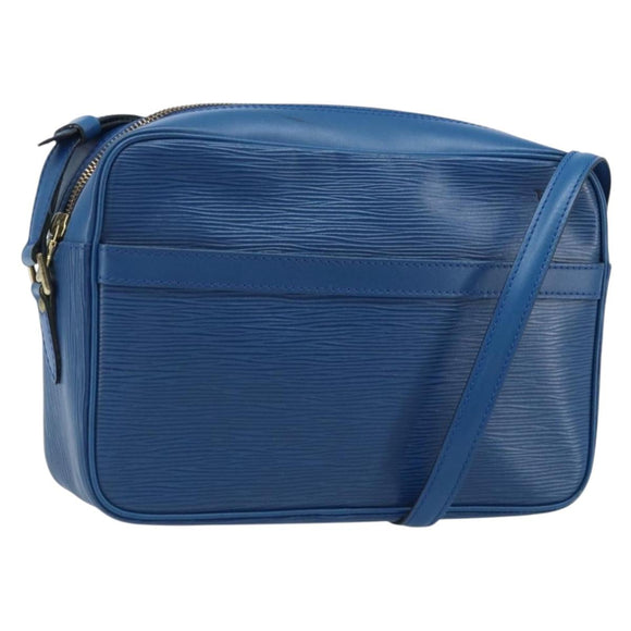 LOUIS VUITTON Epi Trocadero 27 Shoulder Bag Blue M52315 LV Auth ARZ762A
