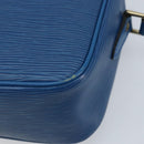 LOUIS VUITTON Epi Trocadero 27 Shoulder Bag Blue M52315 LV Auth ARZ762A-9