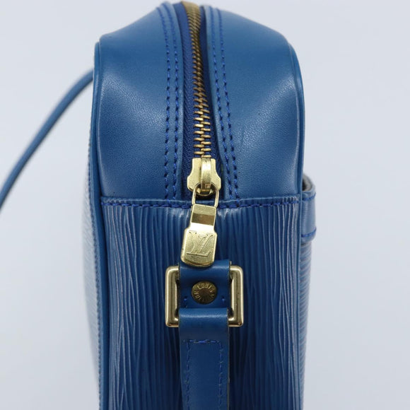 LOUIS VUITTON Epi Trocadero 27 Shoulder Bag Blue M52315 LV Auth ARZ762A