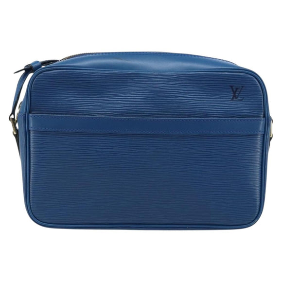 LOUIS VUITTON Epi Trocadero 27 Shoulder Bag Blue M52315 LV Auth ARZ762A