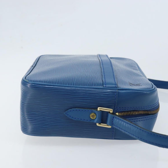 LOUIS VUITTON Epi Trocadero 27 Shoulder Bag Blue M52315 LV Auth ARZ762A