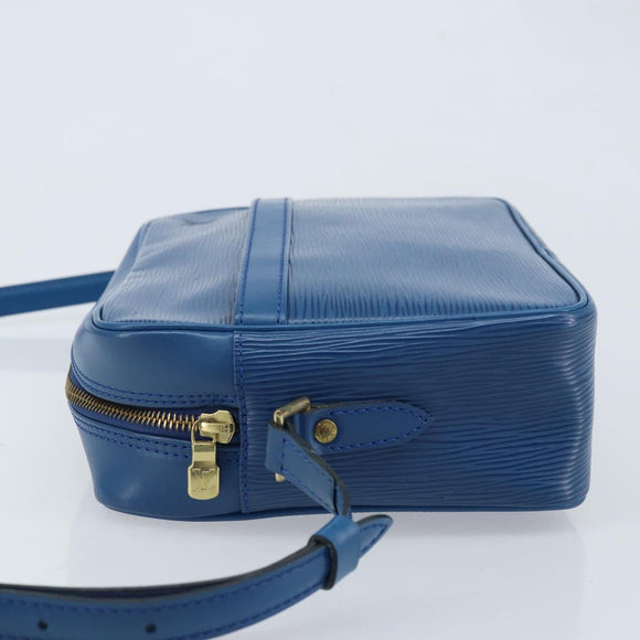 LOUIS VUITTON Epi Trocadero 27 Shoulder Bag Blue M52315 LV Auth ARZ762A