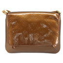 LOUIS VUITTON Monogram Vernis Thompson Street Bag Bronze M91124 LV Auth ARZ764-13