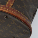 LOUIS VUITTON Monogram Bucket GM Shoulder Bag M42236 LV Auth ARZ772-17