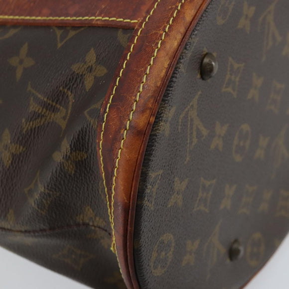 LOUIS VUITTON Monogram Bucket GM Shoulder Bag M42236 LV Auth ARZ772