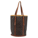 LOUIS VUITTON Monogram Bucket GM Shoulder Bag M42236 LV Auth ARZ772-2