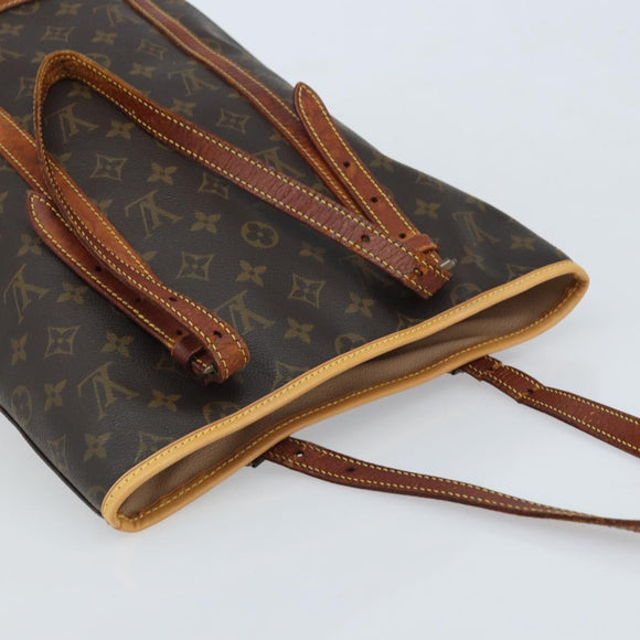LOUIS VUITTON Monogram Bucket GM Shoulder Bag M42236 LV Auth ARZ772