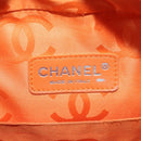 CHANEL Cambon Line Matelasse Hand Bag Leather White Silver CC Auth ARZ785SAM-25