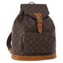 LOUIS VUITTON Monogram Montsouris GM Backpack M51135 LV Auth ARZ795-1