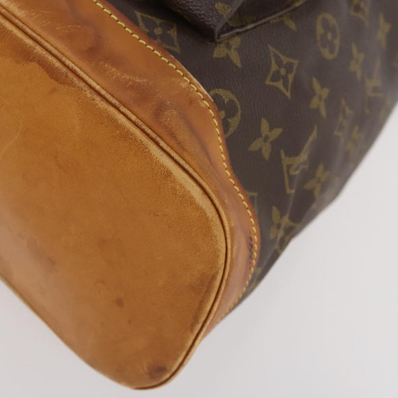 LOUIS VUITTON Monogram Montsouris GM Backpack M51135 LV Auth ARZ795