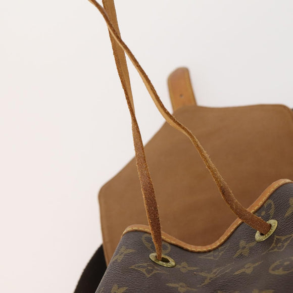 LOUIS VUITTON Monogram Montsouris GM Backpack M51135 LV Auth ARZ795