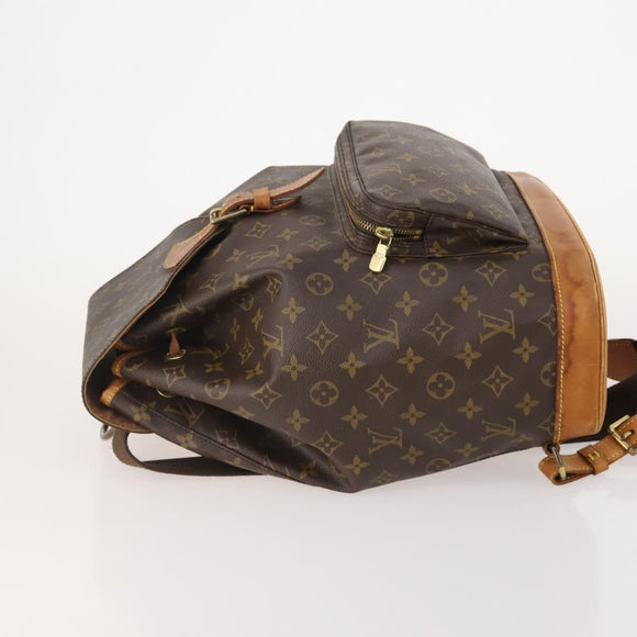 LOUIS VUITTON Monogram Montsouris GM Backpack M51135 LV Auth ARZ795