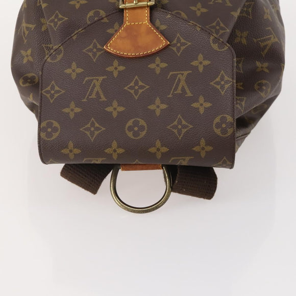 LOUIS VUITTON Monogram Montsouris GM Backpack M51135 LV Auth ARZ795