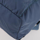 PRADA Backpack Nylon Light Blue Silver Auth ARZ796-14