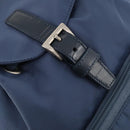 PRADA Backpack Nylon Light Blue Silver Auth ARZ796-19