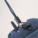PRADA Backpack Nylon Light Blue Silver Auth ARZ796-20