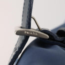 PRADA Backpack Nylon Light Blue Silver Auth ARZ796-9