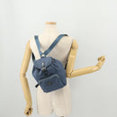 PRADA Backpack Nylon Light Blue Silver Auth ARZ796-26