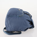 PRADA Backpack Nylon Light Blue Silver Auth ARZ796-3