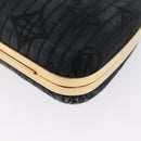 LOUIS VUITTON Monogram Motard Minodiere Clutch Bag Black M95750 LV Auth ARZ800A-16