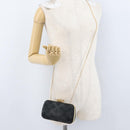 LOUIS VUITTON Monogram Motard Minodiere Clutch Bag Black M95750 LV Auth ARZ800A-21