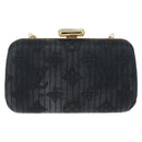 LOUIS VUITTON Monogram Motard Minodiere Clutch Bag Black M95750 LV Auth ARZ800A-2