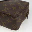 LOUIS VUITTON Monogram Trousse Toilette 18 Pouch M47526 LV Auth ARZ813-15