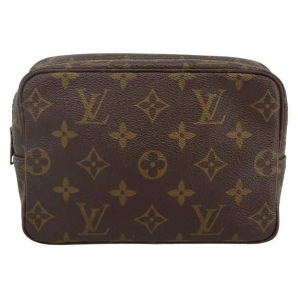 LOUIS VUITTON Monogram Trousse Toilette 18 Pouch M47526 LV Auth ARZ813