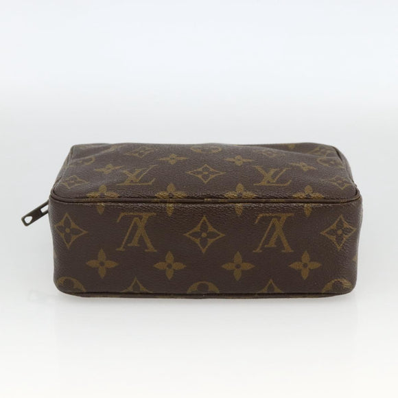LOUIS VUITTON Monogram Trousse Toilette 18 Pouch M47526 LV Auth ARZ813