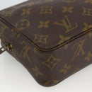 LOUIS VUITTON Monogram Trousse Toilette 18 Pouch M47526 LV Auth ARZ813-14